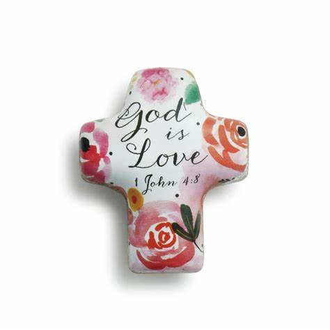 God is Love 1 John 4:8 Pocket Cross